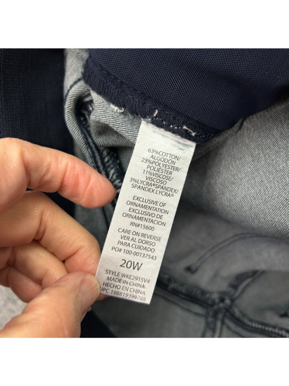 Democracy Ab Solution High Rise Itty Bitty Boot Cut Jeans Women's Size 20W NWT - Picture 8 of 14